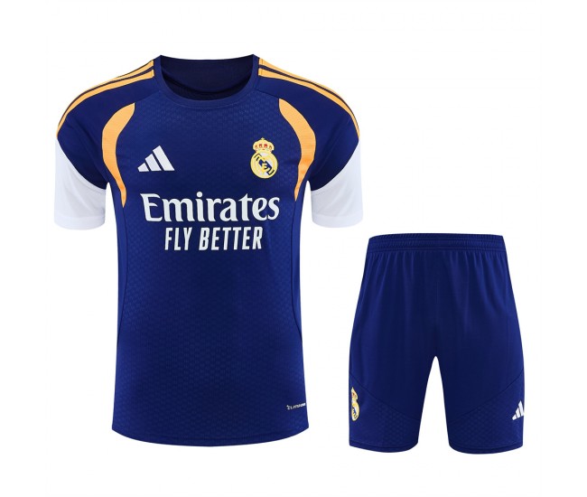 Real Madrid Adult Pre Match Navy Soccer Kit 2026-27