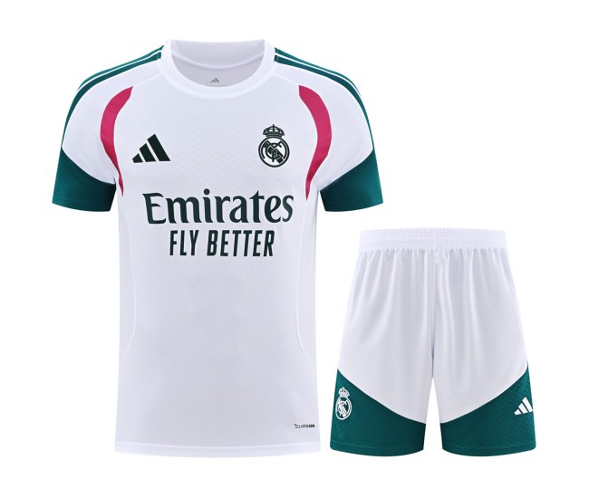 Real Madrid Adult Pre Match White Soccer Kit 2026-27