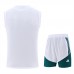 Real Madrid Adult Pre Match Sleeveless White Soccer Kit 2026-27
