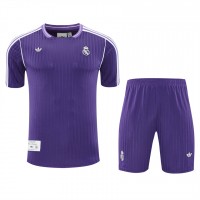 Real Madrid Mens Terrace Icons Purple Training Kit 2025-26