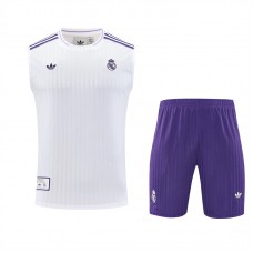 Real Madrid Mens Terrace Icons Training Sleeveless Kit 2025-26