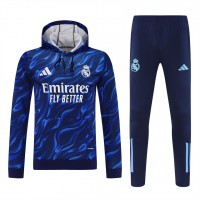 Real Madrid Hooded Training Soccer Tracksuit 2025-26 