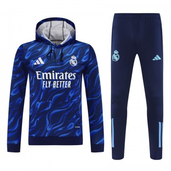 Real Madrid Hooded Training Soccer Tracksuit 2025-26 