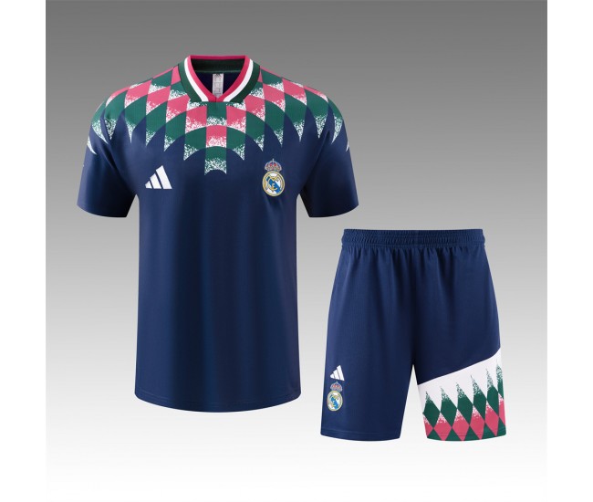 Real Madrid Adult Icons Graphics Training Navy Soccer Kit 2026-27