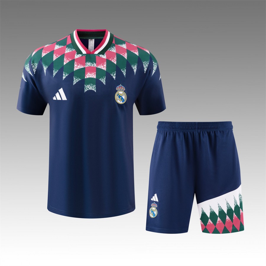 Real Madrid Adult Icons Graphics Training Navy Soccer Kit 2026-27