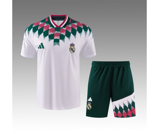 Real Madrid Adult Icons Graphics Training White Soccer Kit 2026-27