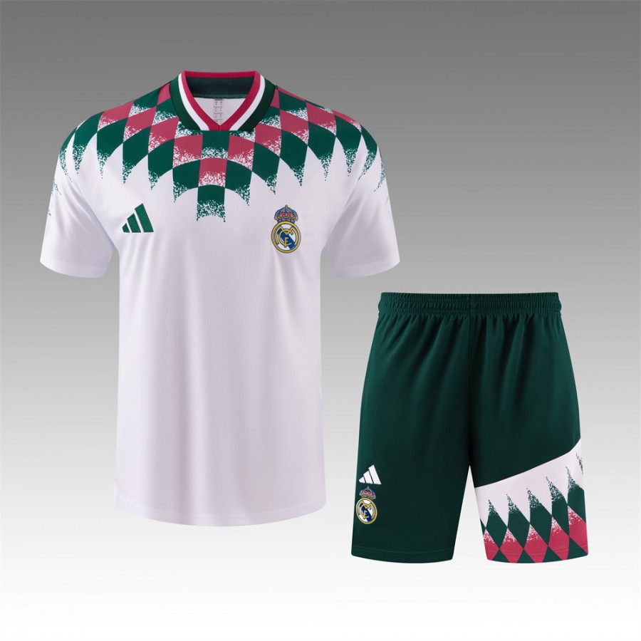 Real Madrid Adult Icons Graphics Training White Soccer Kit 2026-27