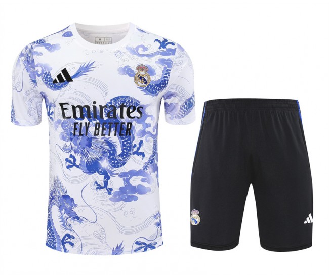 Real Madrid Mens Dragon Soccer Kit 2025-26