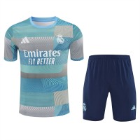 Real Madrid Mens Pre Match Soccer Training Kit 2025-26