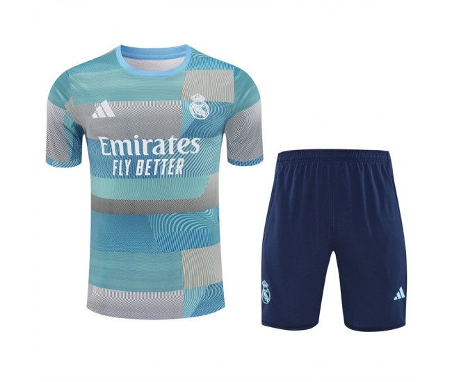 Real Madrid Mens Pre Match Soccer Training Kit 2025-26