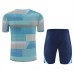 Real Madrid Mens Pre Match Soccer Training Kit 2025-26