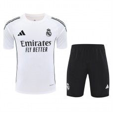 Real Madrid Mens Pre Match White Kit 2025-26 Real Madrid Mens Pre Match White Kit 2025-26