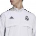 Real Madrid Mens Presentation Soccer Jacket White 2023-24