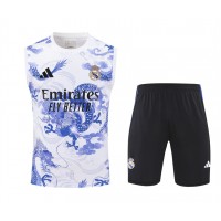 Real Madrid Men's Dragon Sleeveless Soccer Kit 2025-26