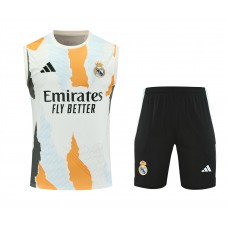Real Madrid Mens Warm Up Sleeve Soccer Kit 2024-25 Real Madrid Mens Warm Up Sleeve Soccer Kit 2024-25