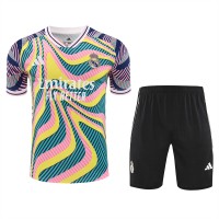 Real Madrid Mens Warm Up Soccer Kit 2025-26