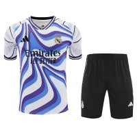 Real Madrid Mens Warm Up Training Soccer Kit 2025-26