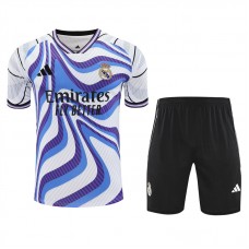 Real Madrid Mens Warm Up Training Soccer Kit 2025-26 Real Madrid Mens Warm Up Training Soccer Kit 2025-26