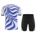 Real Madrid Mens Warm Up Training Soccer Kit 2025-26
