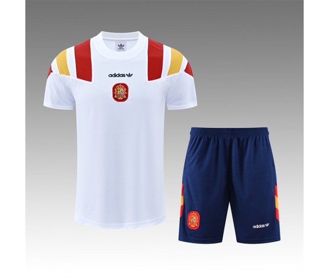 Spain Adult White Pre Match Soccer Kit 2026