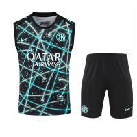 Inter Milan Adult Pre Match Sleeveless Soccer Kit 2025-26