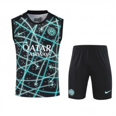 Inter Milan Adult Pre Match Sleeveless Soccer Kit 2025-26