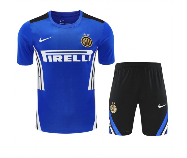 Inter Milan Adult Training Blue Soccer Kit 2025-26