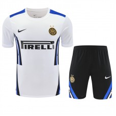 Inter Milan Adult Training White Soccer Kit 2025-26