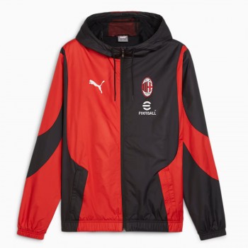 AC Milan Mens Pre-Match Soccer Jacket 2024-25