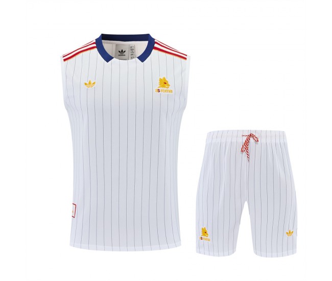 AS Roma Adult Terrace Icons Sleeveless Soccer Kit 2025-26