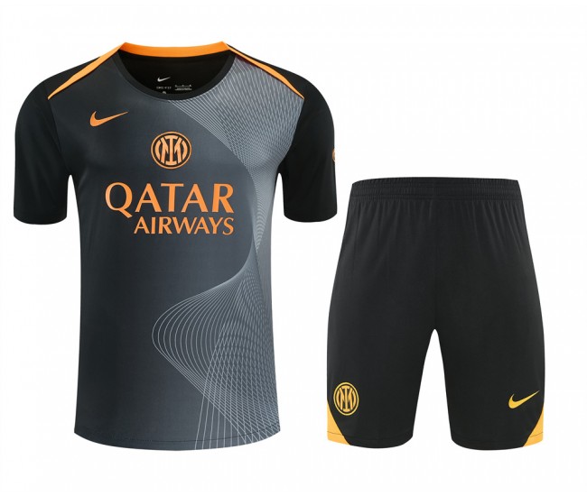 Inter Milan Adult Pre Match Training Soccer Kit 2025-26