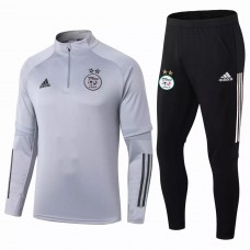 Algeria Grey Training Technical Soccer Tracksuit 2020-21