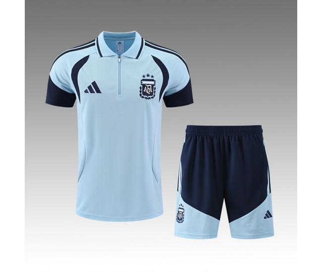 Argentina National Team Adult Blue Polo Training Soccer Kit 2026