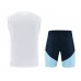 Argentina National Team Adult White Training Sleeveless Soccer Kit 2026