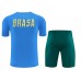 Brazil Adult Pre Match Bule Soccer Kit 2026