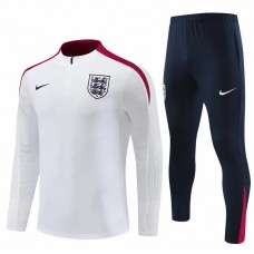 England White Training Technical Soccer Tracksuit 2024-25