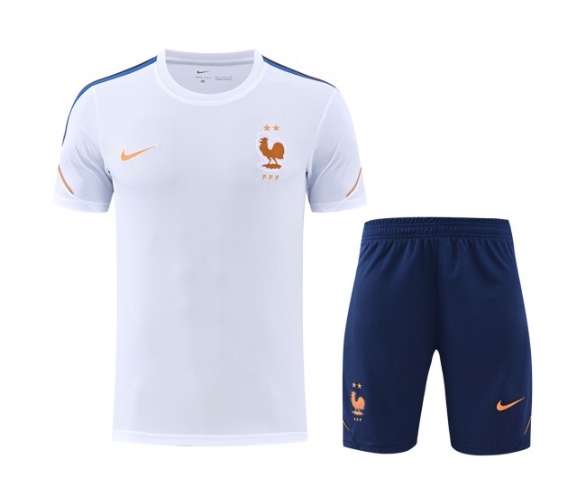 France Adult Pre Match White Soccer Kit 2026