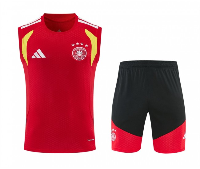 Germany Adult Red Training Sleeveless Soccer Kit 2026