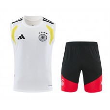 Germany Adult White Training Sleeveless Soccer Kit 2026