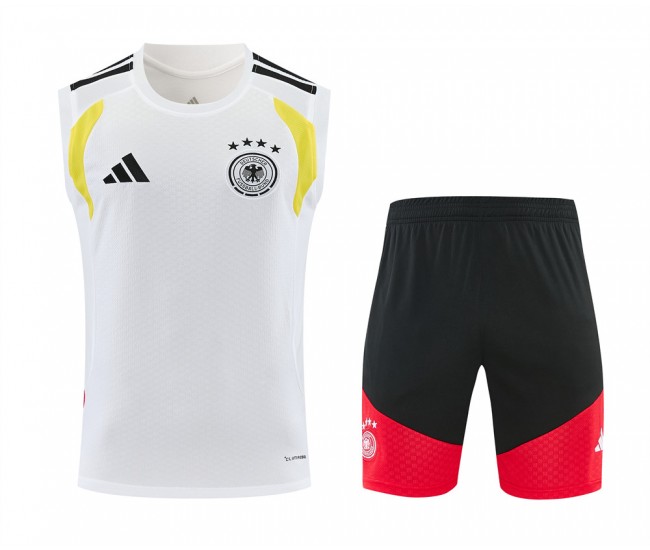 Germany Adult White Training Sleeveless Soccer Kit 2026
