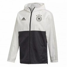 Germany All Weather Windrunner Jacket White Black 2020 2021 Germany All Weather Windrunner Jacket White Black 2020 2021