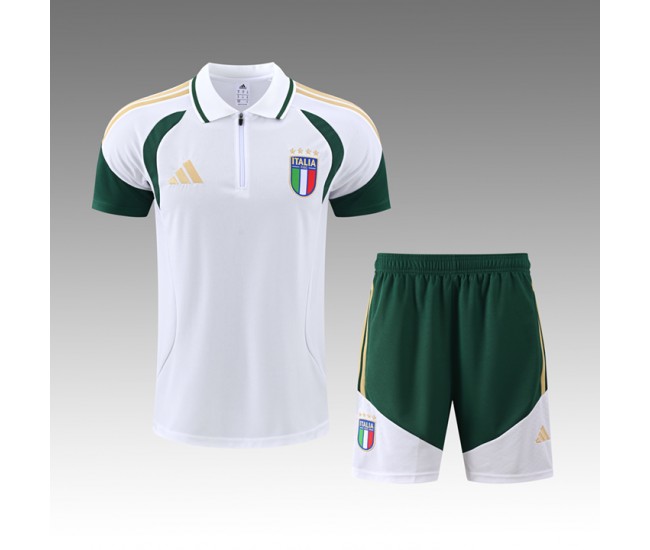 Italy Adult White Pre Match Soccer Kit 2026