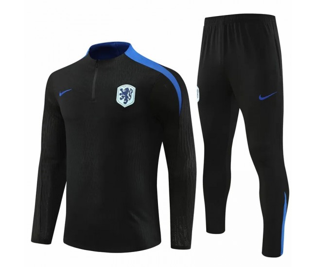 Holland Black Training Technical Soccer Tracksuit 2024-25