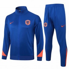 Holland Blue Training Presentation Soccer Tracksuit 2024-25