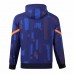Holland Mens Blue Windbreaker Soccer Jacket 2024-25
