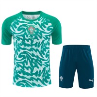 Portugal Adult Green Warm Up Soccer Kit 2026