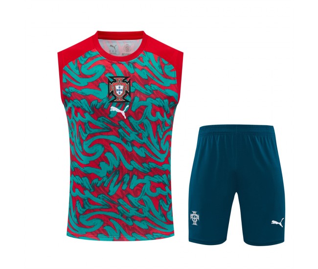 Portugal Adult Pre Match Sleeveless Soccer Kit 2026