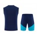 Spain Adult Navy Training Sleeveless Soccer Kit 2026