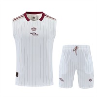 Arsenal Adult White Terrace Icons Sleeveless Soccer Kit 2025-26