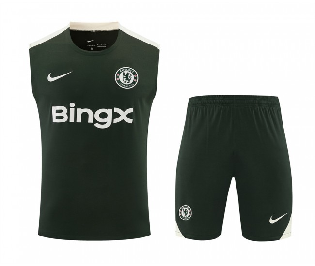 Chelsea Adult FC Strike Sleeveless Soccer Kit 2025-26